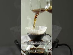 papel de filtro do café