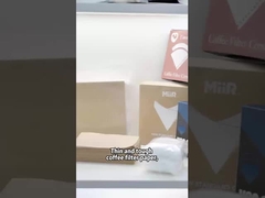 papel de filtro do café