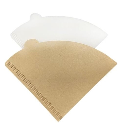 V60 Shape wood pulp ecofriendly Coffee Filter Paper 1-2 / 2-4 Cup For Drip Coffee