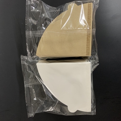 Unbleached V60 Coffee Filter Papers Size 01 100 Count Natural Wood Pulp