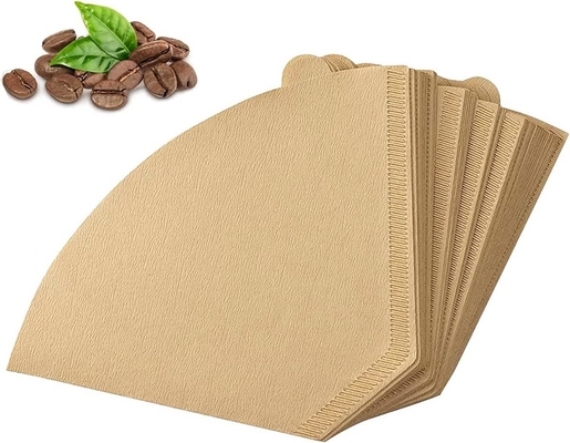 Disposable Number 4 Cone Coffee Filters Paper For 8 - 12 Cup Coffee Makers