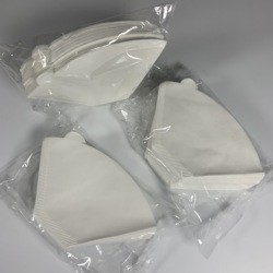 Disposable Number 4 Cone Coffee Filters Paper For 8 - 12 Cup Coffee Makers
