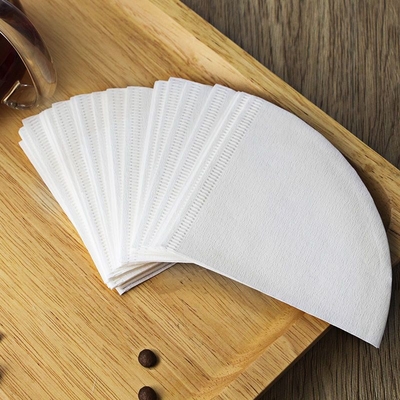 Disposable V Shaped Coffee Filter Paper Hand Drip Coffee Filter Paper And Storage Holder