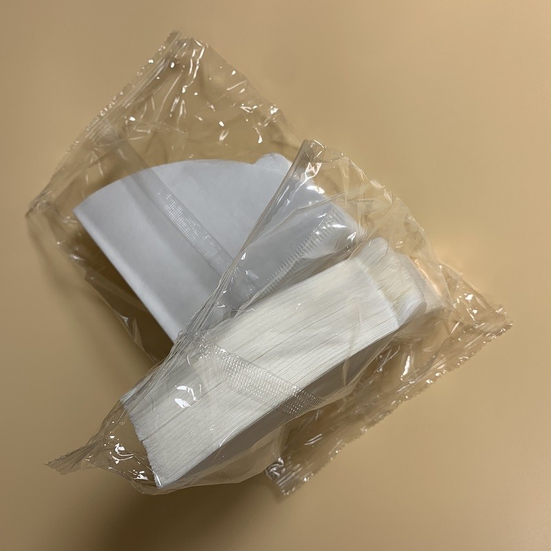 Virgin Wood Pulp Cone Coffee Filter Papers For Dripper V60 V02 120 X 155 Mm
