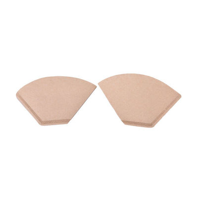 O café cônico natural descartável dos papéis de filtro V60 do café filtra 100PCS pelo saco