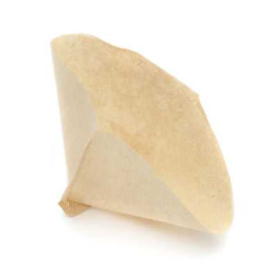 O cone natural da polpa de madeira dá forma aos papéis de filtro produto comestível do copo de V60 do café 1 - 4