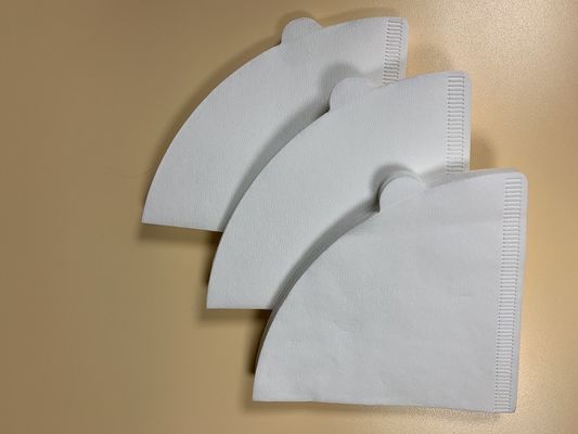 Filtro de café natural 2 do papel da cor V60 - 4 copos fazem sob medida o filtro do papel do café do estilo do cone